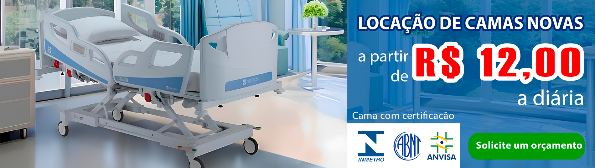Locação e Venda de Camas Hospitalares e Colchões Locação e Venda de Camas Hospitalares e Colchões